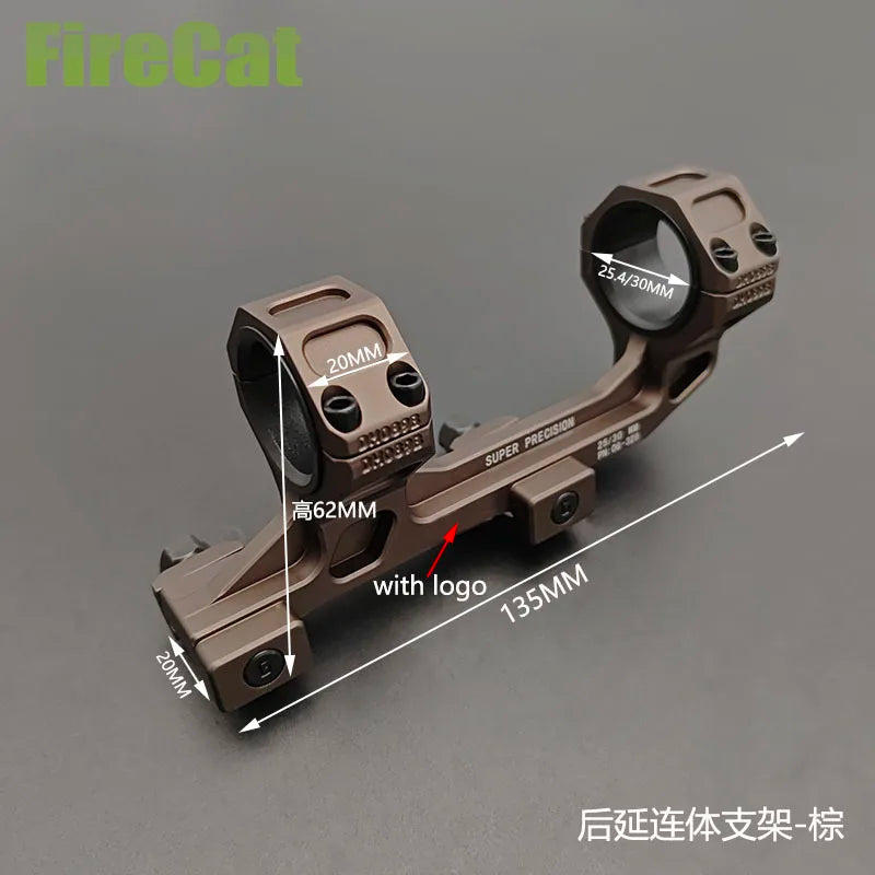 Rifle Scope Cantilever Mount Rings for AR15 Picatinny Rail