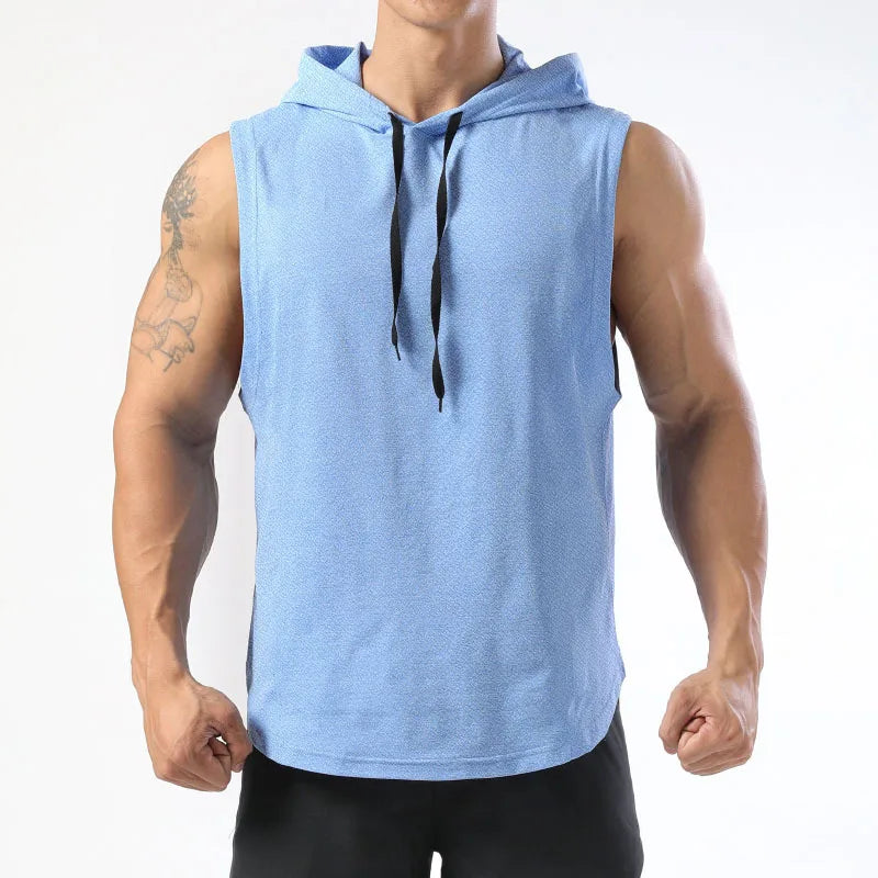 Men Quick Dry Tank Top Sleeveless Gym Vest