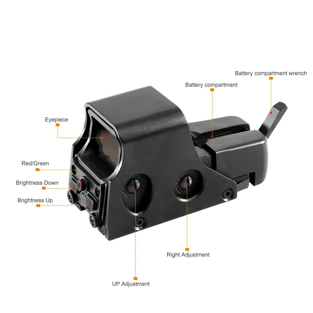 Bestsight Holographic Reflex Sight 551 552 553 558 20mm Mount