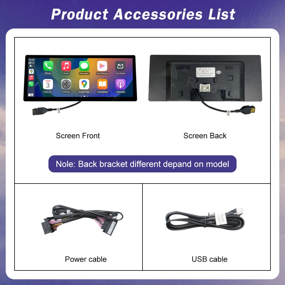 Road Top Ultra Touch Screen CarPlay Android Auto for BMW