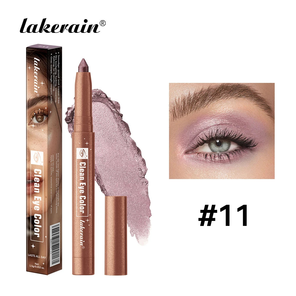Lakerain Eyeshadow Pencil Long Lasting Smudge Resistant Liner