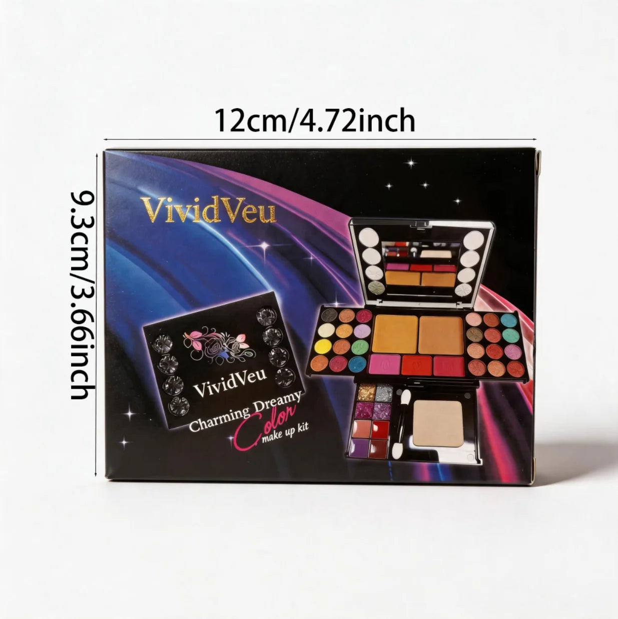Multifunctional Makeup Set With Mirror For Beginners