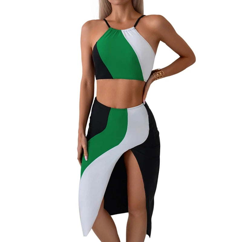 Cathery Mother And Daughter Matching Swimwear Set For Family Beach