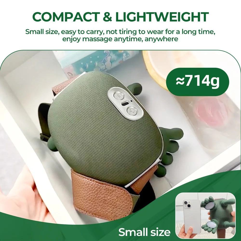 Foreverlily Wireless Neck Massager 4D Kneading Shoulder Cervical Massage
