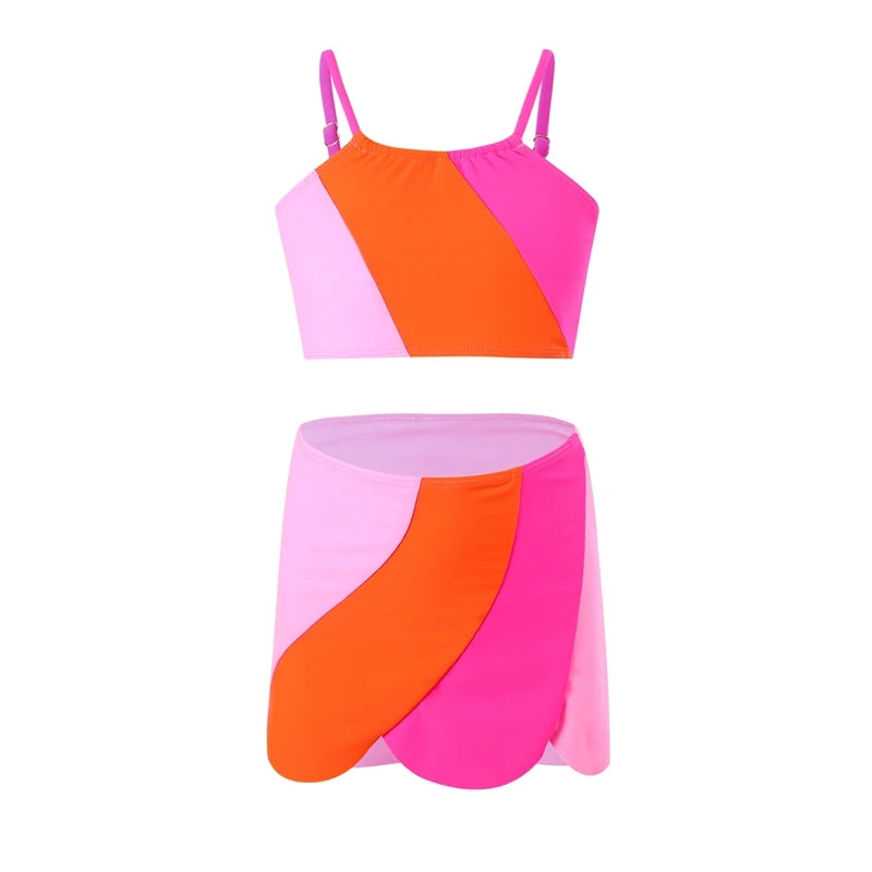 Cathery Mother And Daughter Matching Swimwear Set For Family Beach