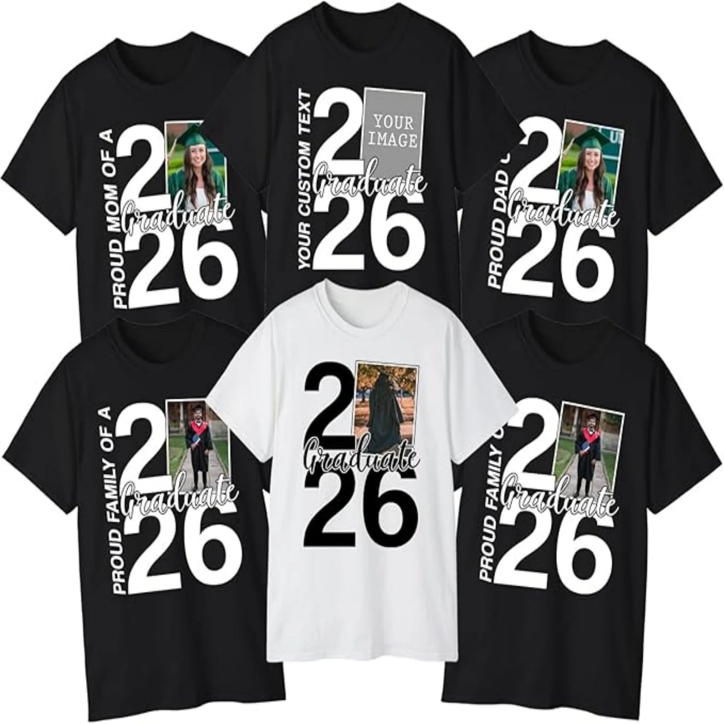 Proud Family Graduate Shirt Custom Photo For Student