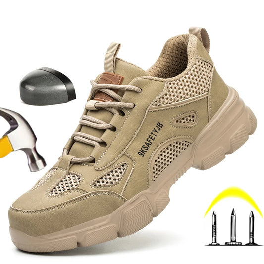Kankeirr Indestructible Steel Toe Safety Shoes For Men And Women