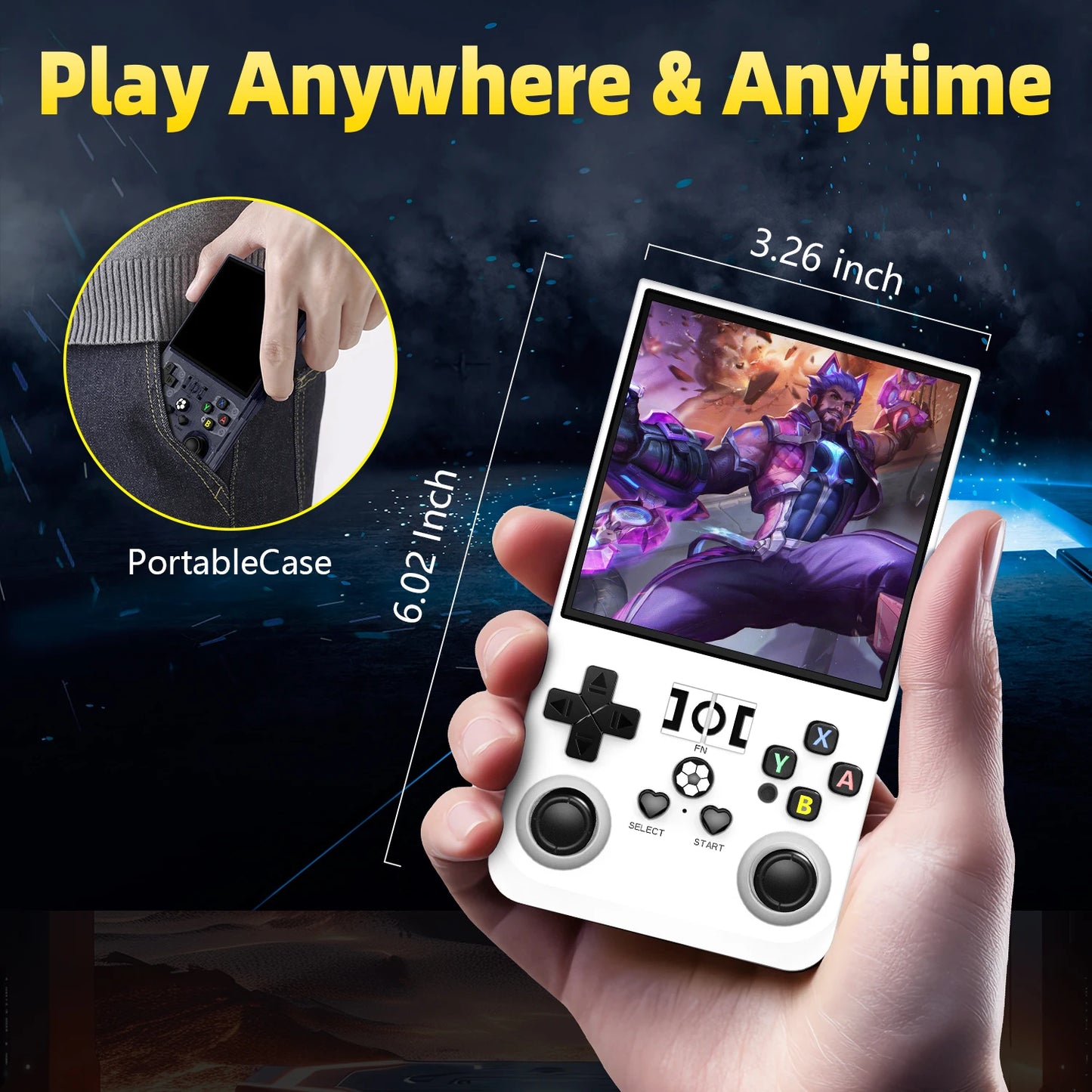 AISLP R36MAX Handheld Game Console RK3326 Retro Portable
