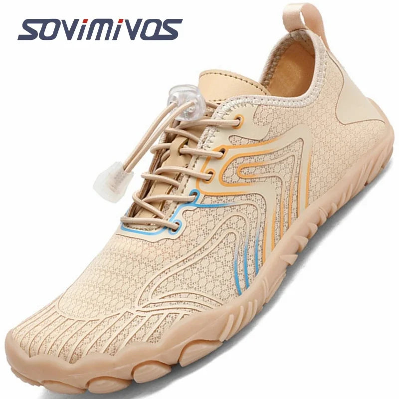 SOVIMIVOS Barefoot Trail Shoes Men Women Hiking Water Shoes