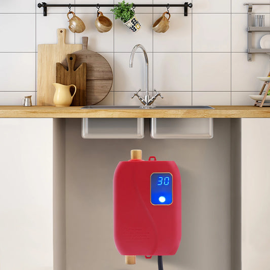Sweetmile 3000W Instant Tankless Water Heater 68-122F