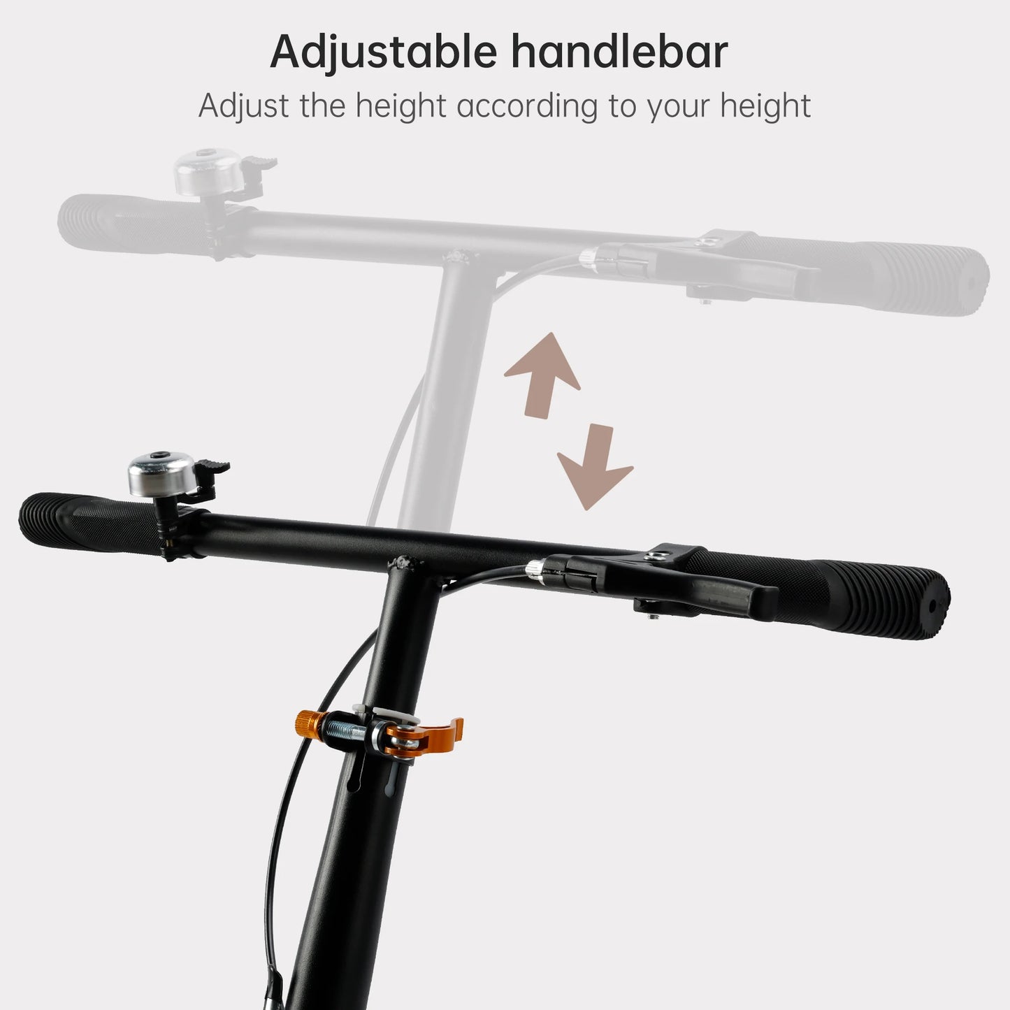 Shock Absorbing Foldable Commuter Kick Scooter for Adults and Teens