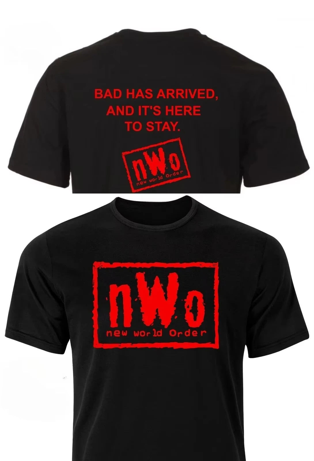 New World Order NWO WCW Wrestling T Shirt Unisex Tee