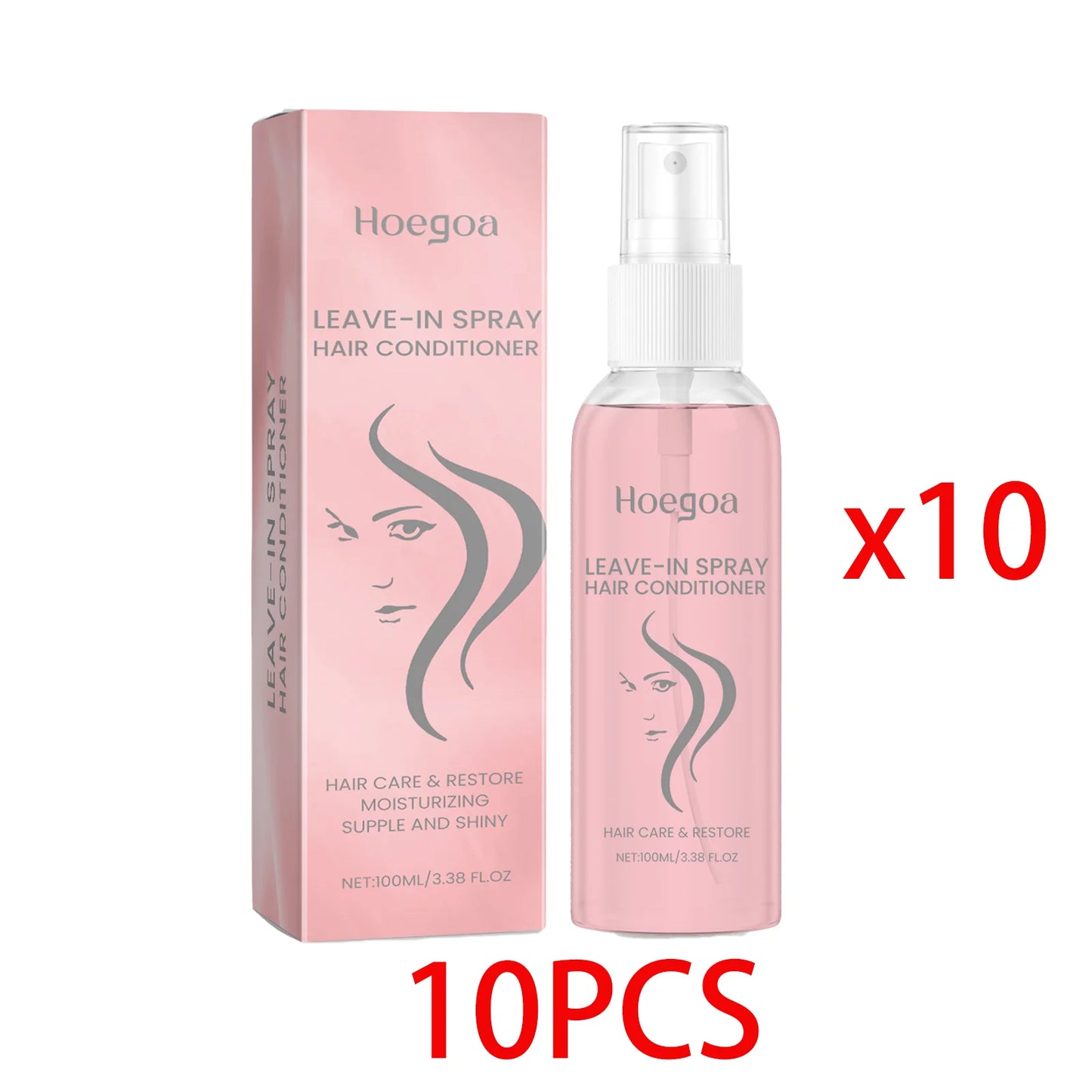 HOEGOA Leave In Hair Conditioner Spray For Nourished Frizz Control