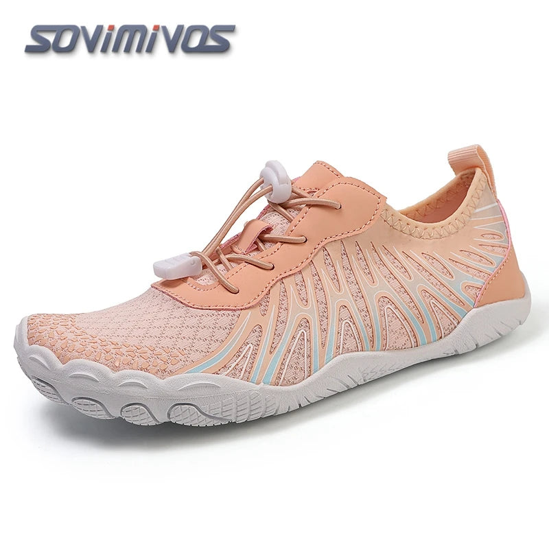SOVIMIVOS Barefoot Trail Shoes Men Women Hiking Water Shoes