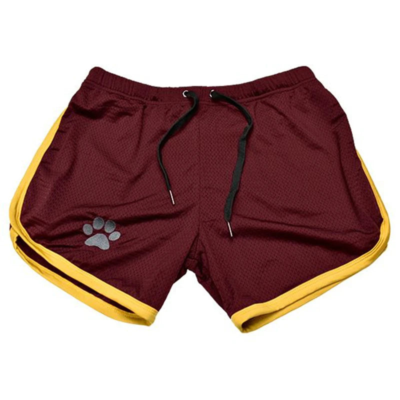 Breathable Mesh Running Shorts For Men Gym Fitness Training