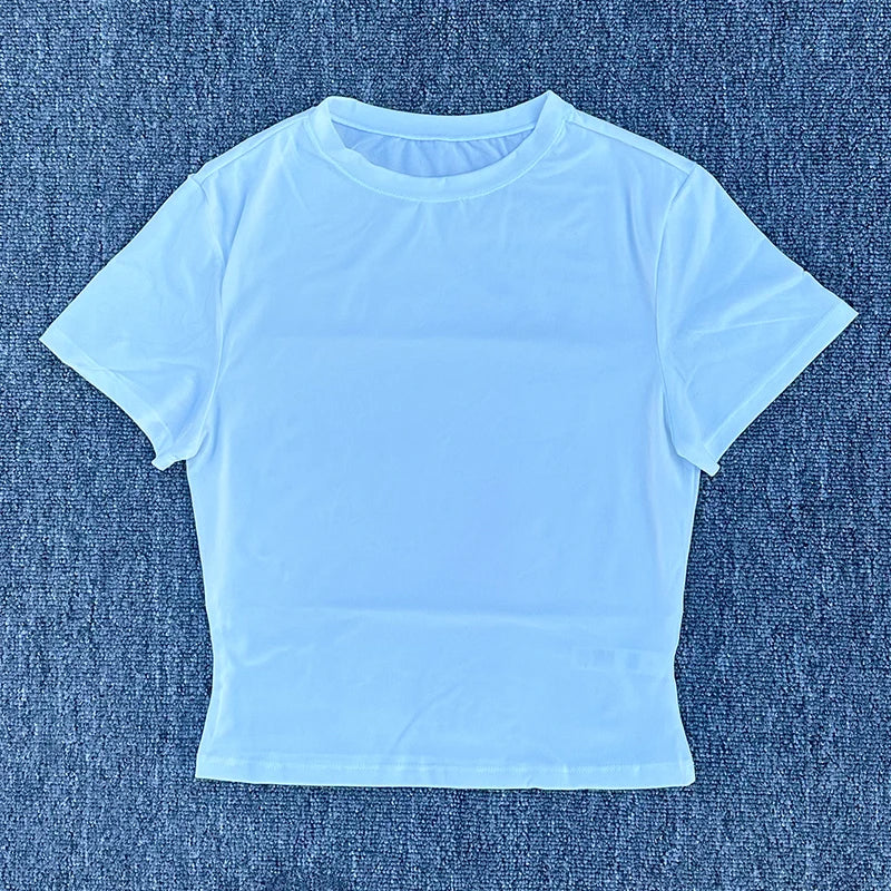 Womens Quick Dry Yoga TShirt For Running And Fitness