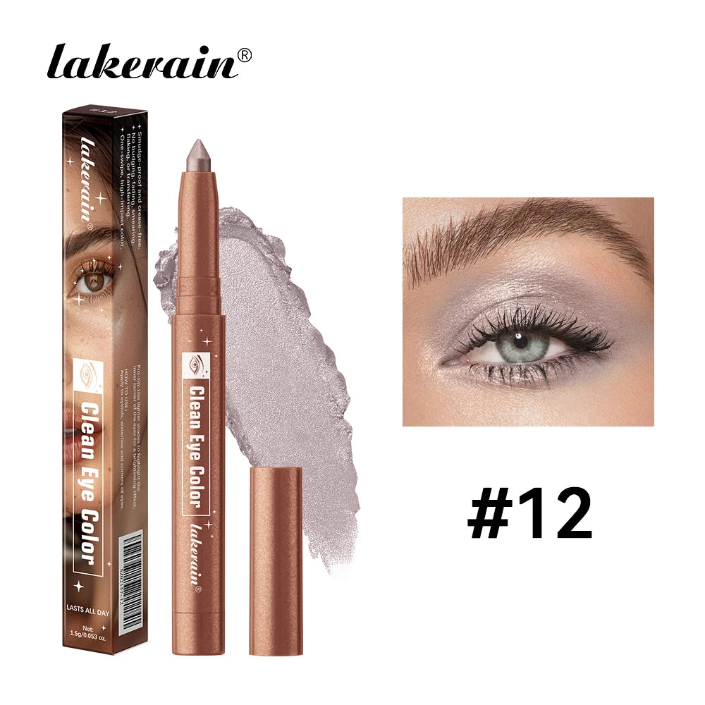 Lakerain Eyeshadow Pencil Long Lasting Smudge Resistant Liner