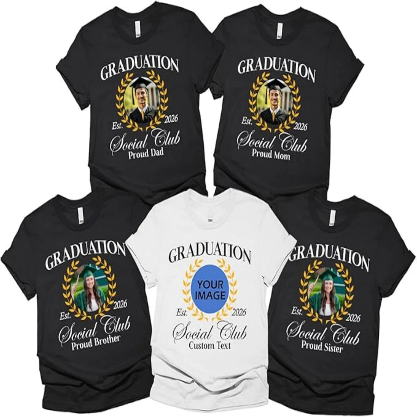 Proud Family Graduate Shirt Custom Photo For Student