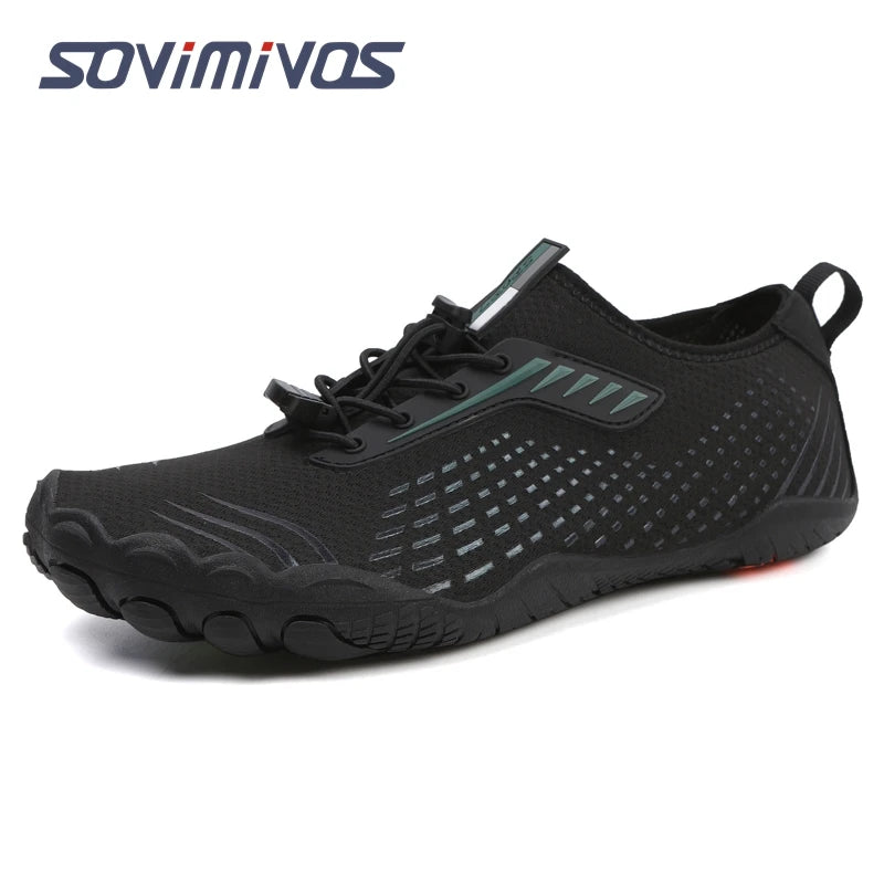 SOVIMIVOS Barefoot Trail Shoes Men Women Hiking Water Shoes