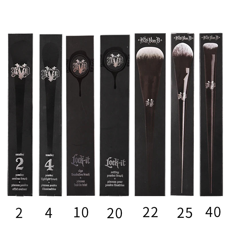 Kat Von D Cosmetics Brush Set Kit For Complexion Eyes