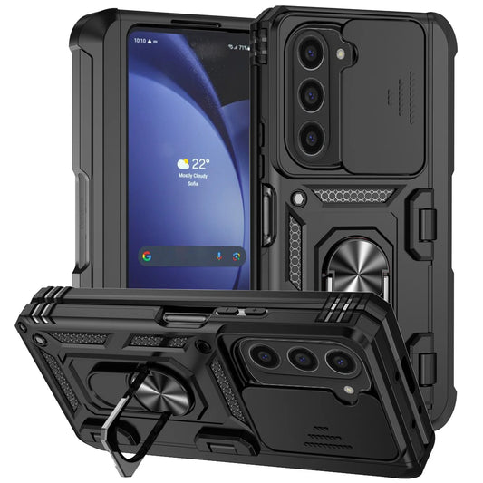 WeFor Samsung Galaxy Z Fold Case With Slide Lens Protector