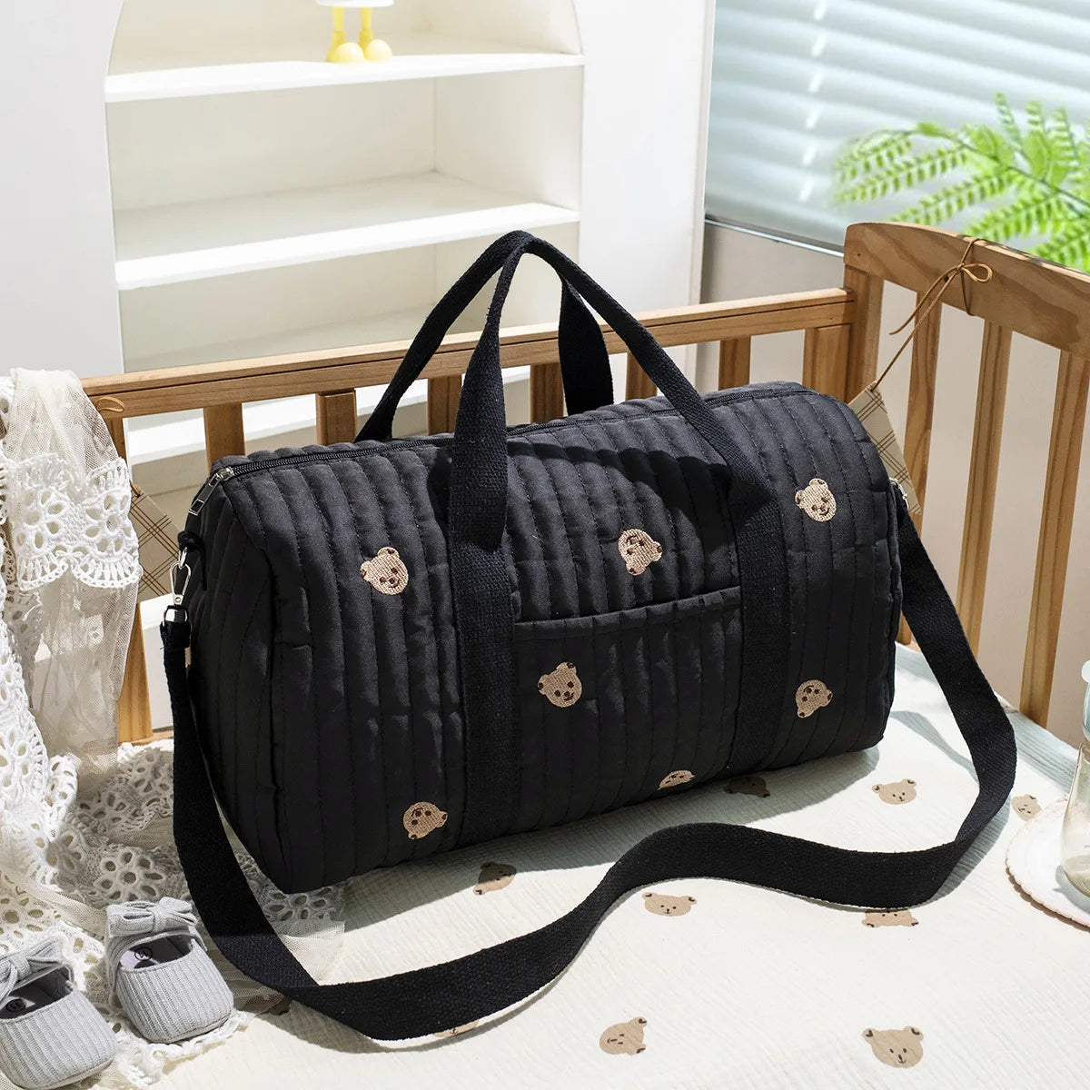Maternity Diaper Bag Large Capacity Tote Organizer for Travel Moms