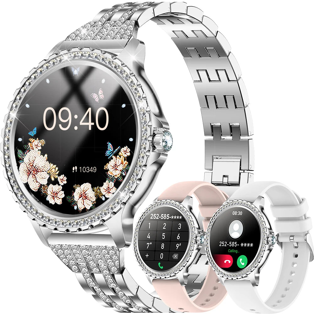 INNOFOVO Women's Smart Watch Fitness Tracker With Wireless Calls
