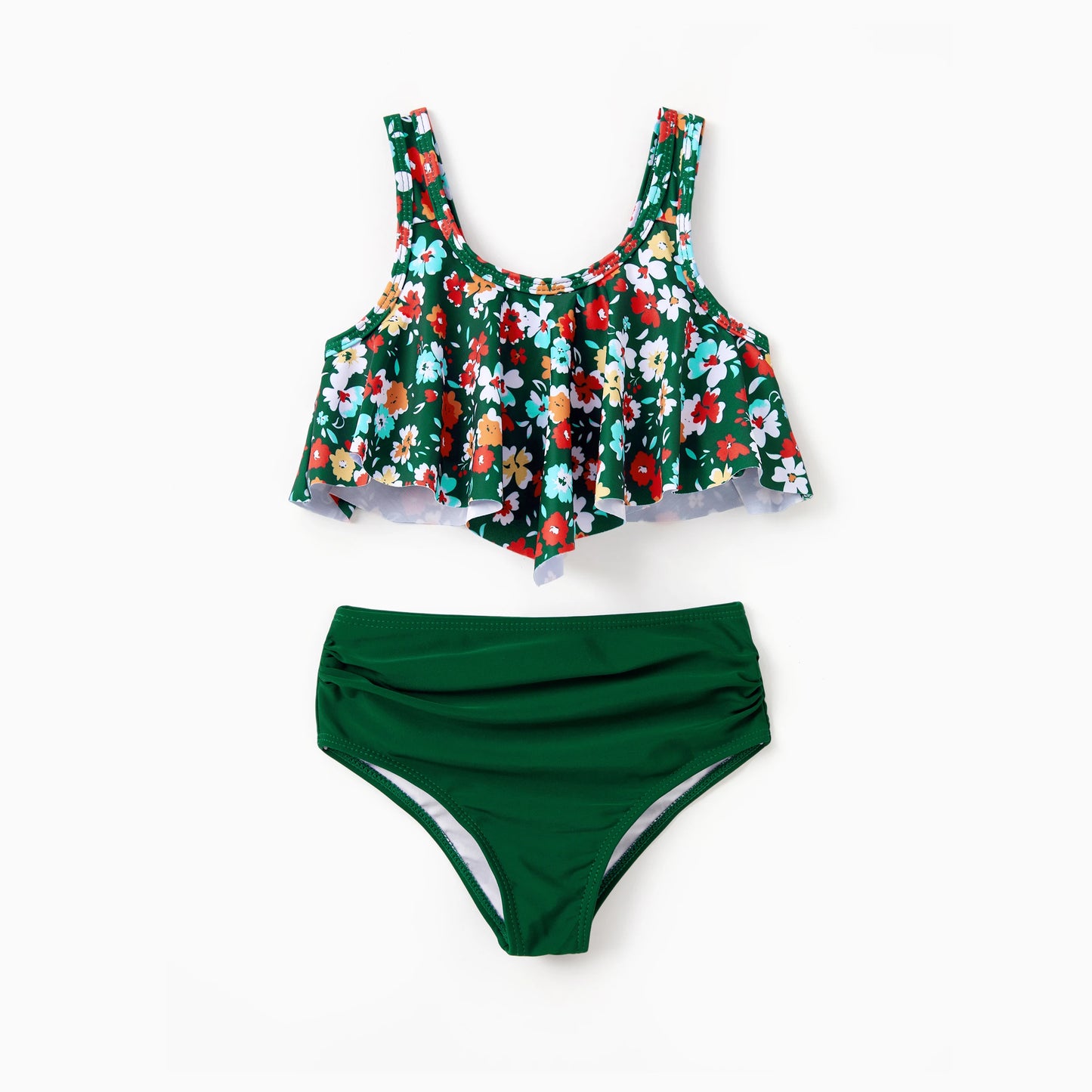 PATPAT Two Piece Halter Swimsuit For Girls And Moms