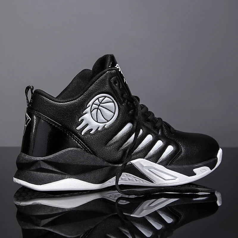 Louis Kadhrcn Mens Basketball Shoes Breathable Non Slip Sneakers
