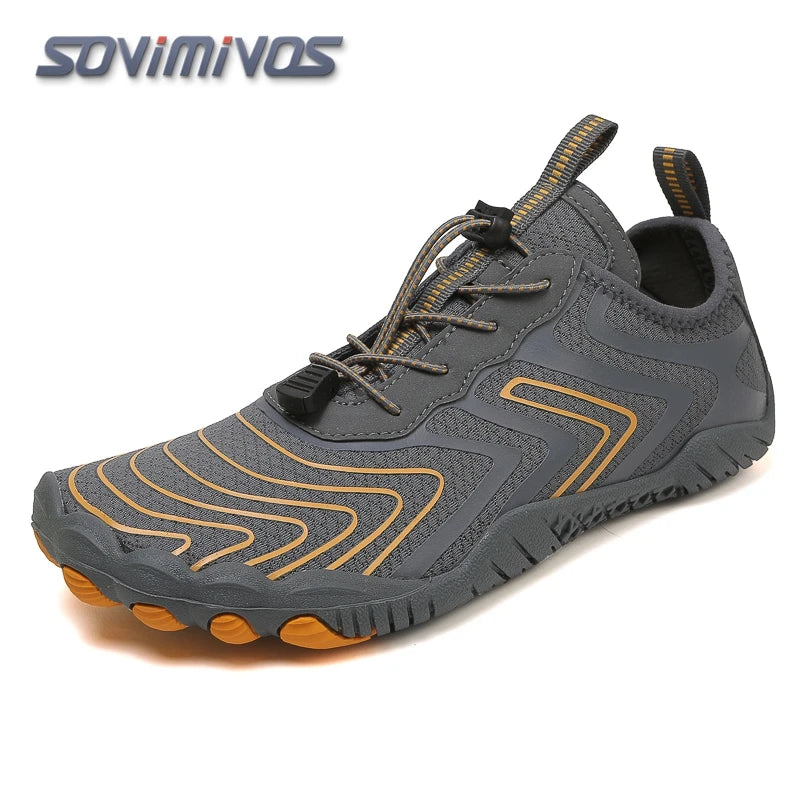 SOVIMIVOS Barefoot Trail Shoes Men Women Hiking Water Shoes