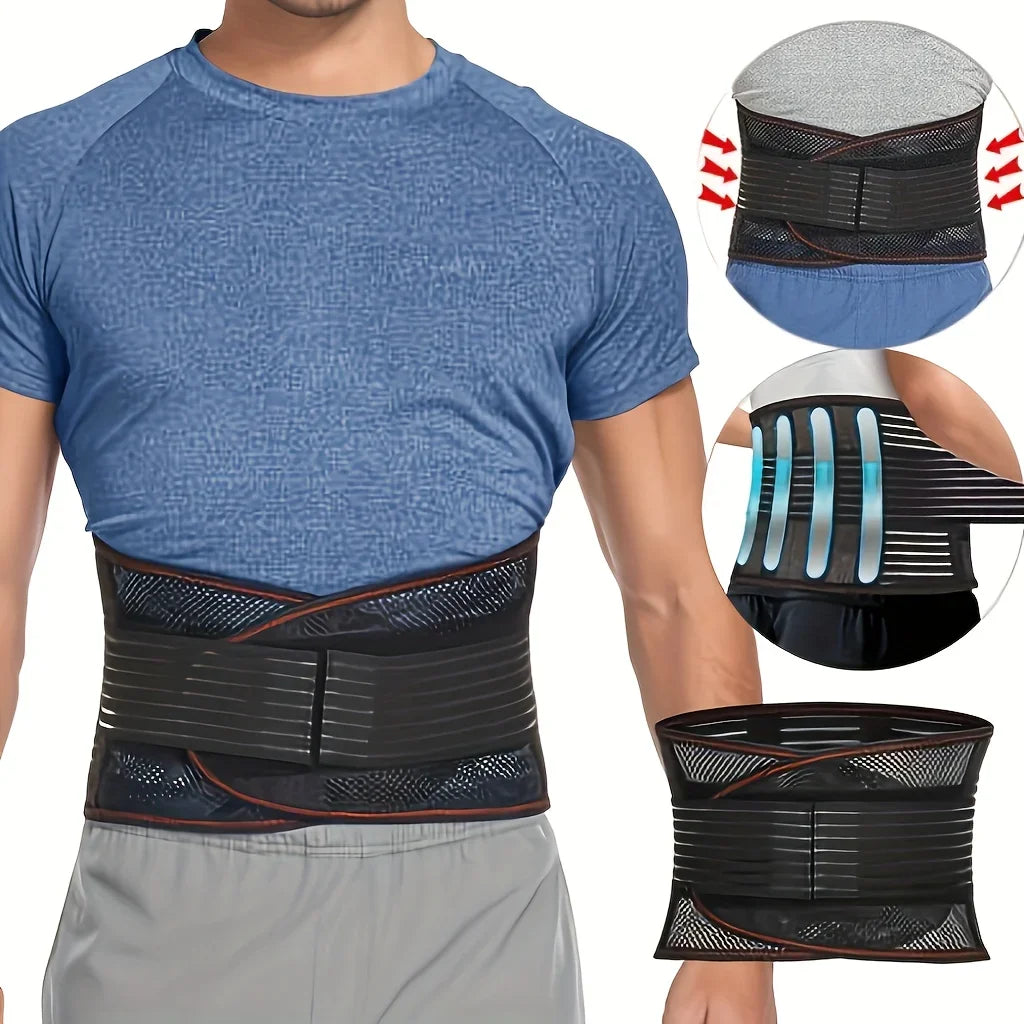 Lumbar Back Support Belt For Pain Relief And Scoliosis