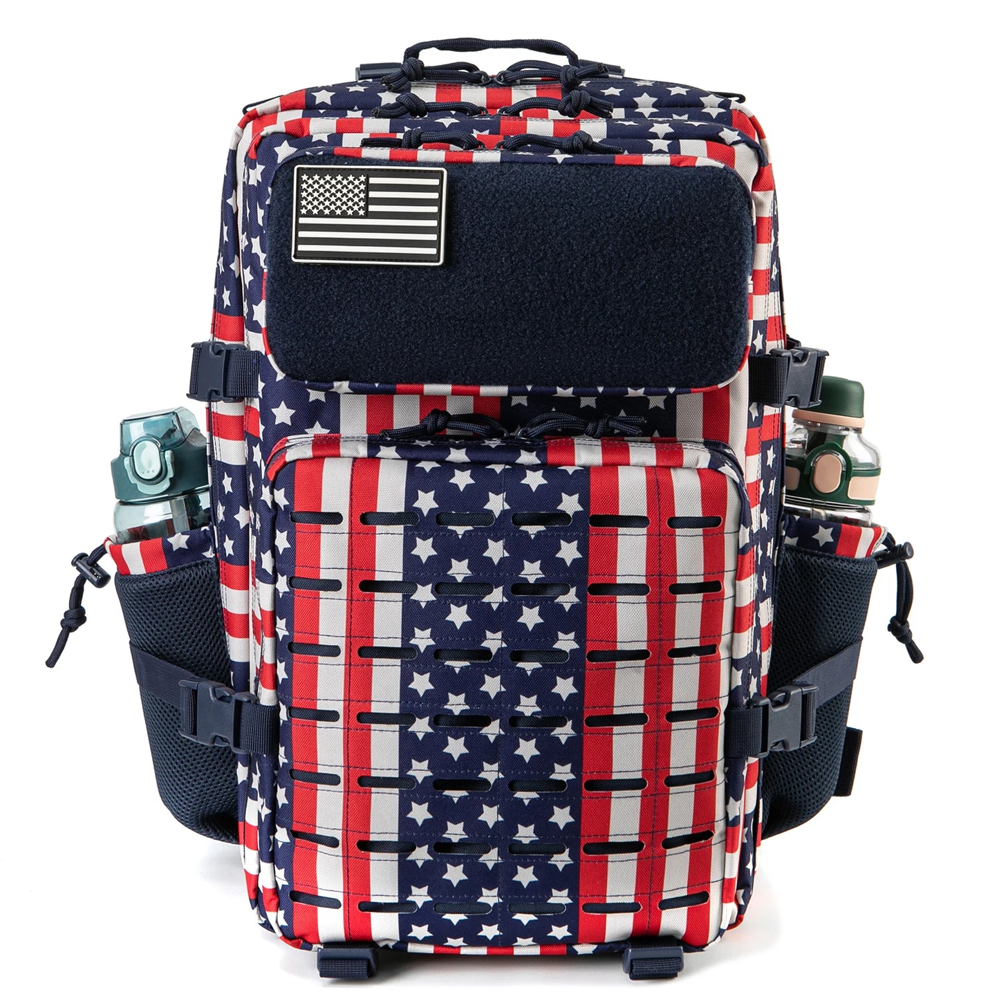 Mens And Womens 45L Tactical Backpack With Double Cup Holder