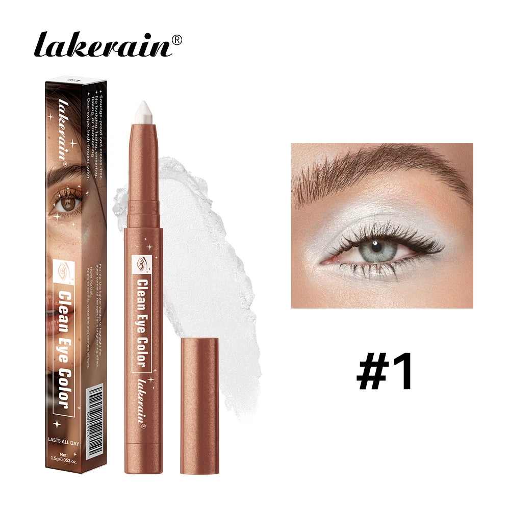 Lakerain Eyeshadow Pencil Long Lasting Smudge Resistant Liner