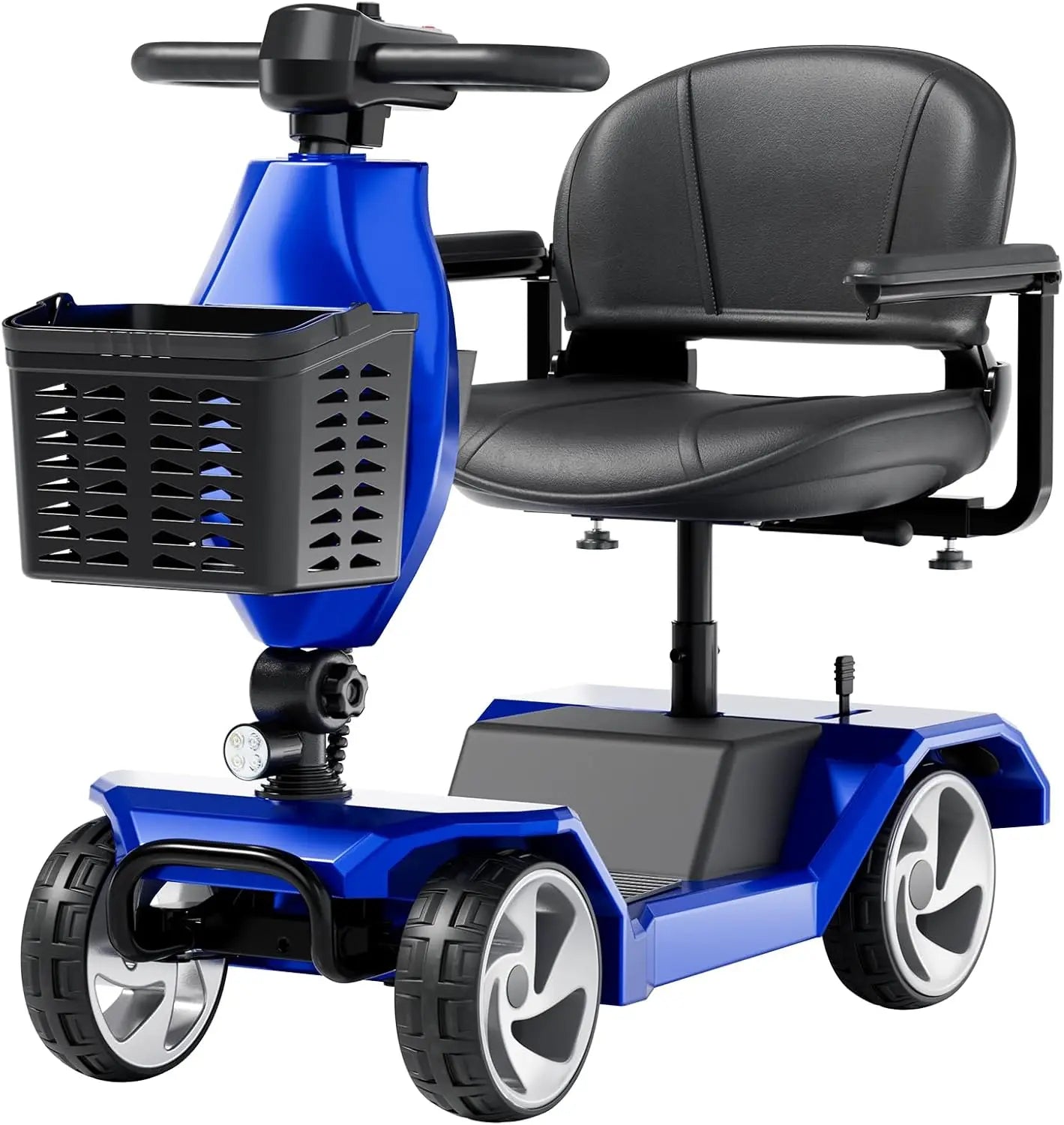 Foldable 4 Wheel Mobility Scooter For Seniors With Powerful Motor