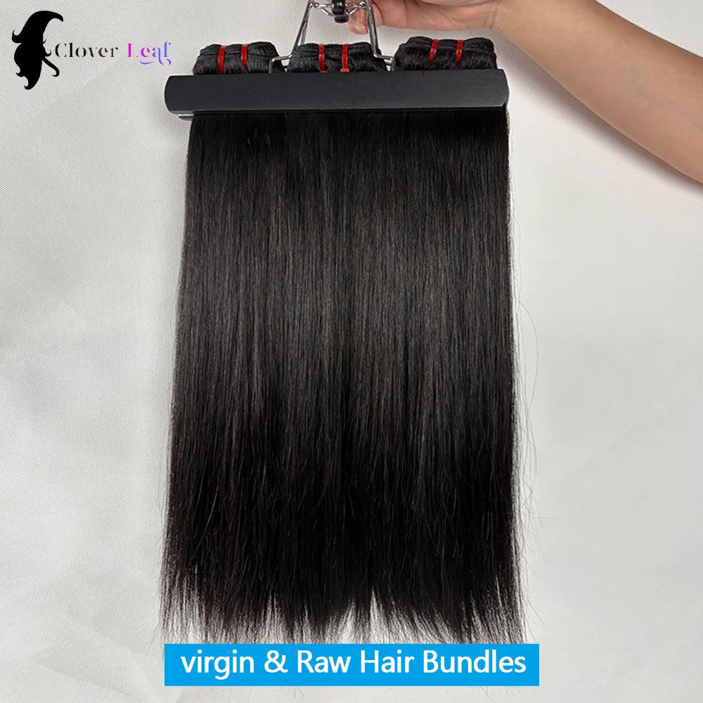 Clover Leaf Vietnamese Virgin Hair Bundles Remy 100 Percent Straight