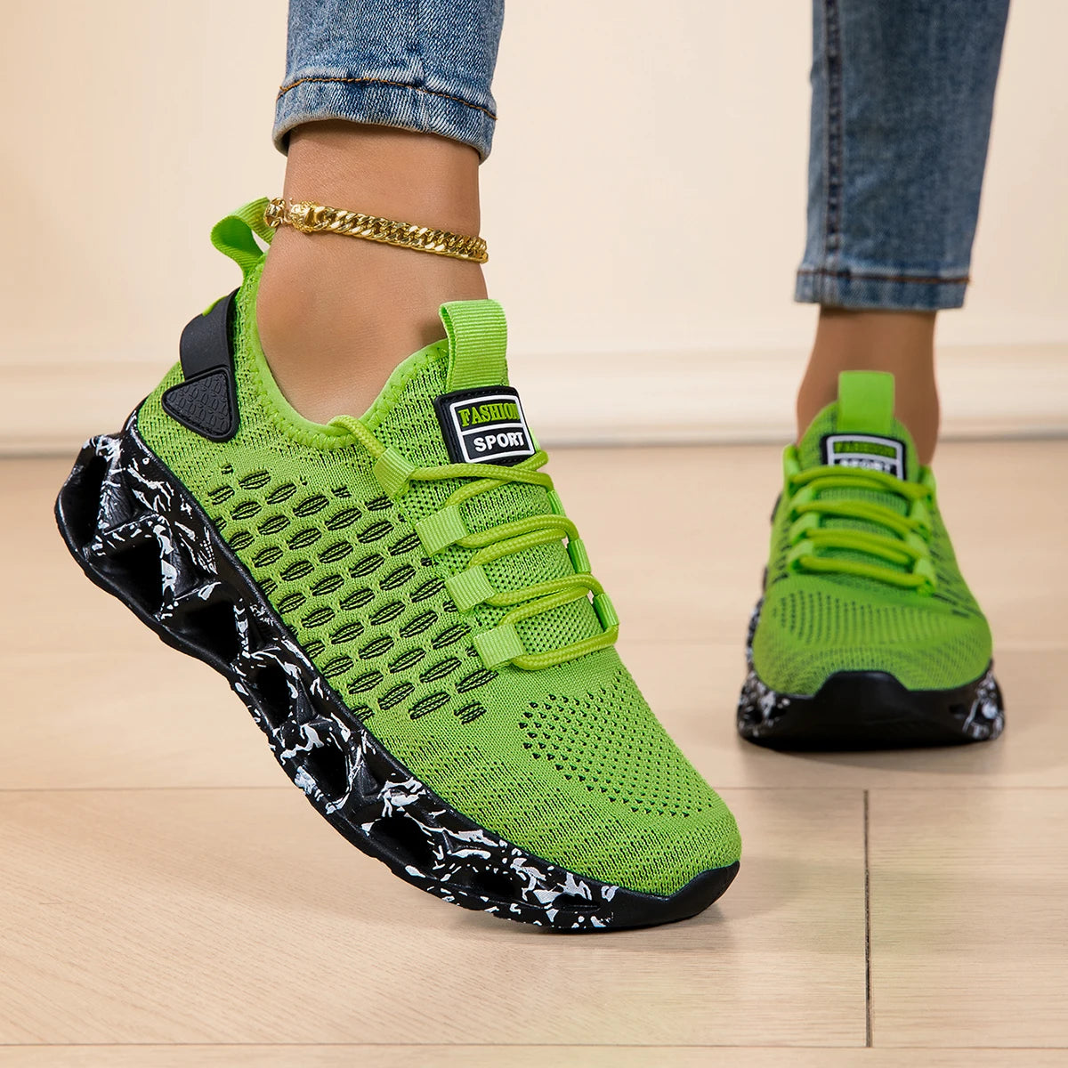 Breathable Air Mesh Running Shoes for Men and Women