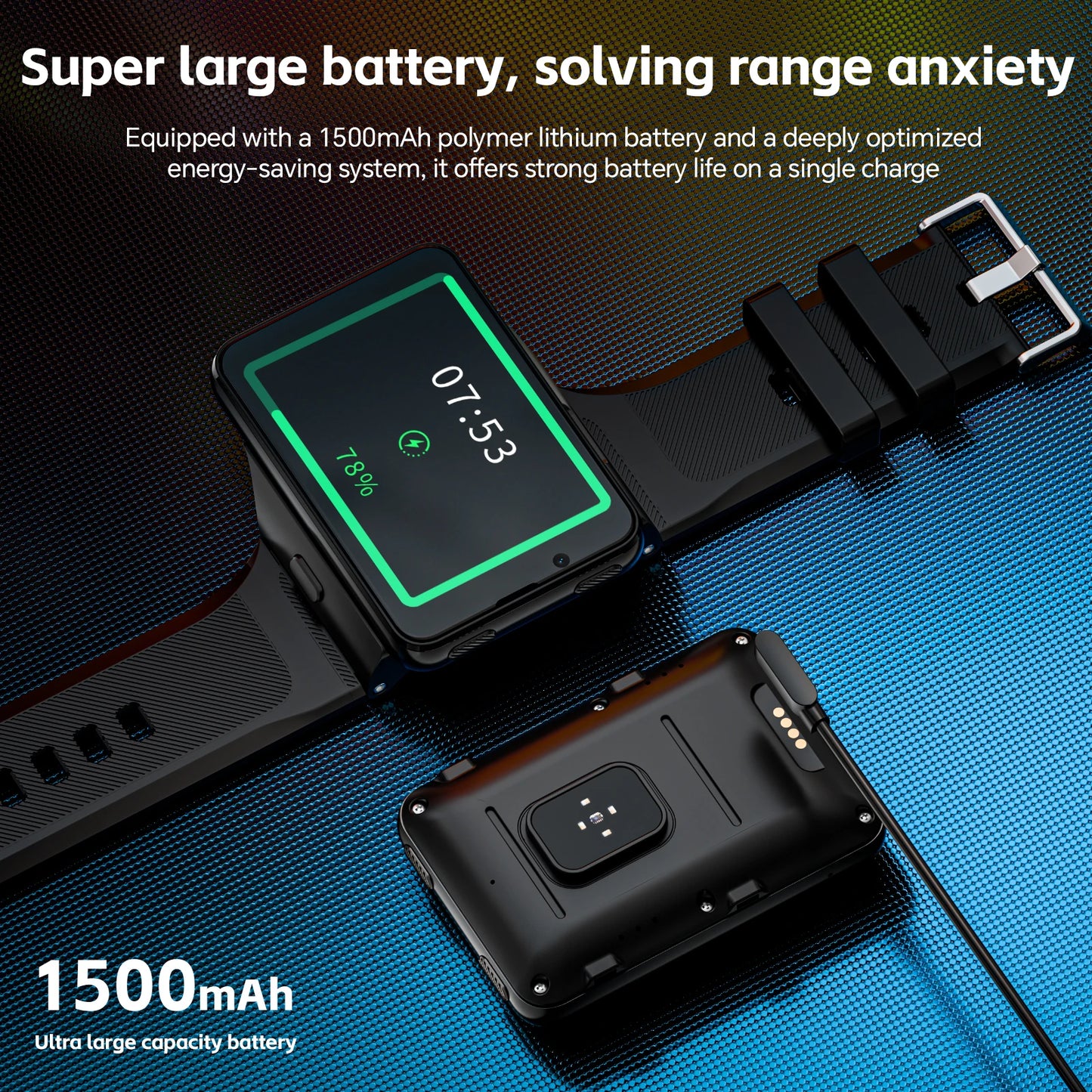 LOKMAT APPLLP MAX Android 4G Smartwatch With Dual Cameras