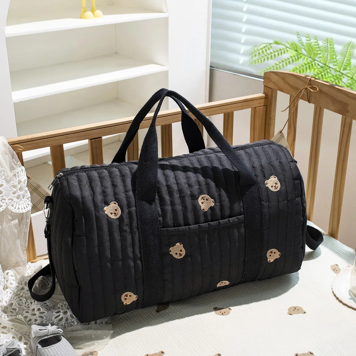 Maternity Diaper Bag Large Capacity Tote Organizer for Travel Moms