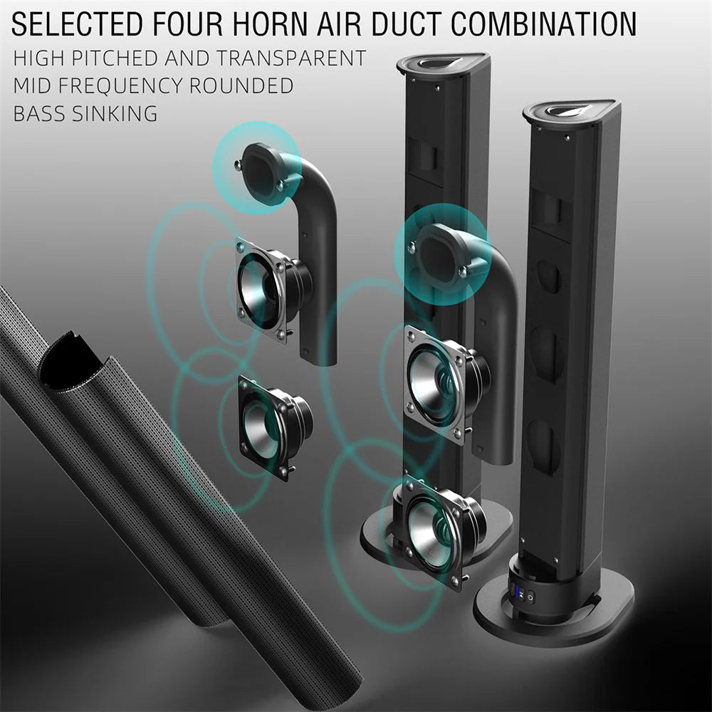 Sound Bar TV System Bluetooth Wireless Subwoofer Home Theater Speaker
