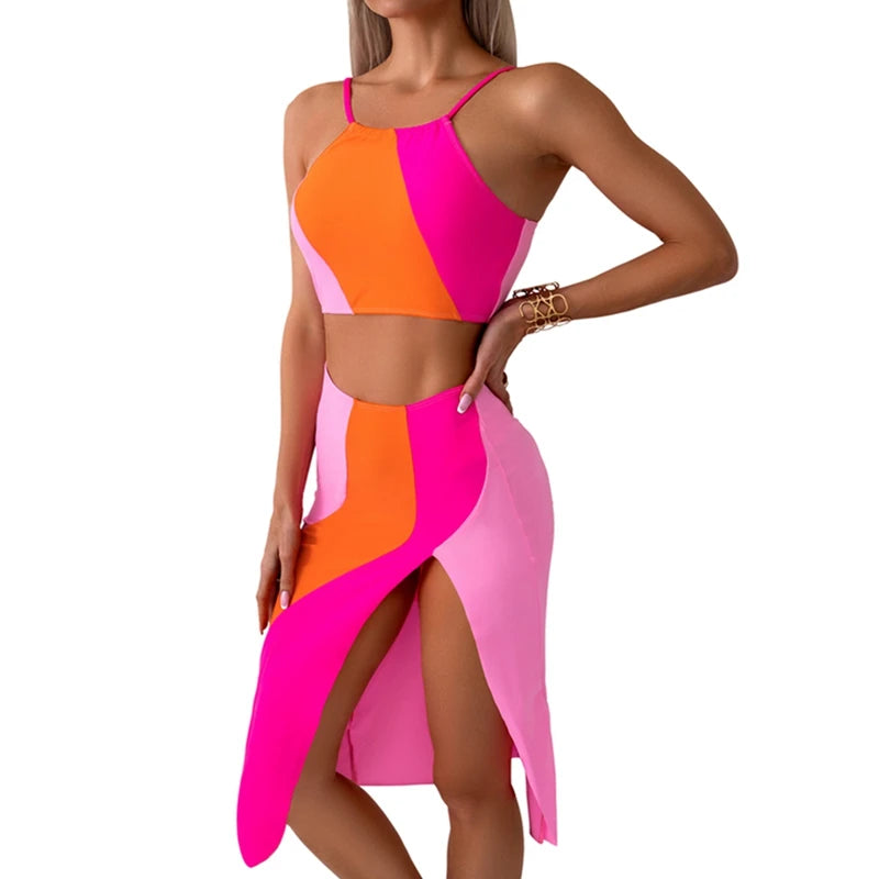 Cathery Mother And Daughter Matching Swimwear Set For Family Beach