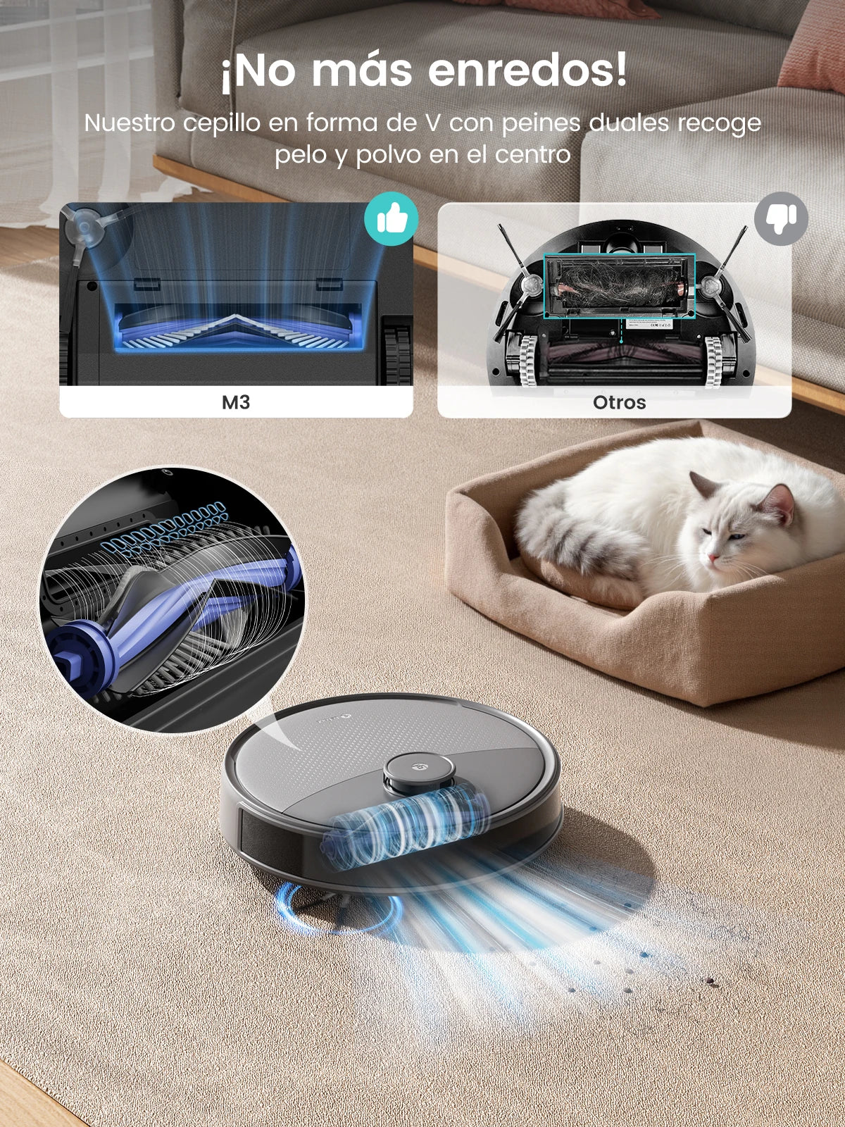 Lefant M3 Max Robot Vacuum And Mop 20000Pa Suction