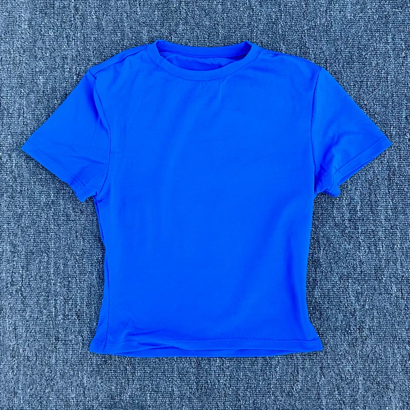 Womens Quick Dry Yoga TShirt For Running And Fitness