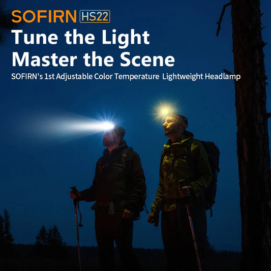 Sofirn HS22 Headlamp SFT25R 18650 USB LED Rechargeable