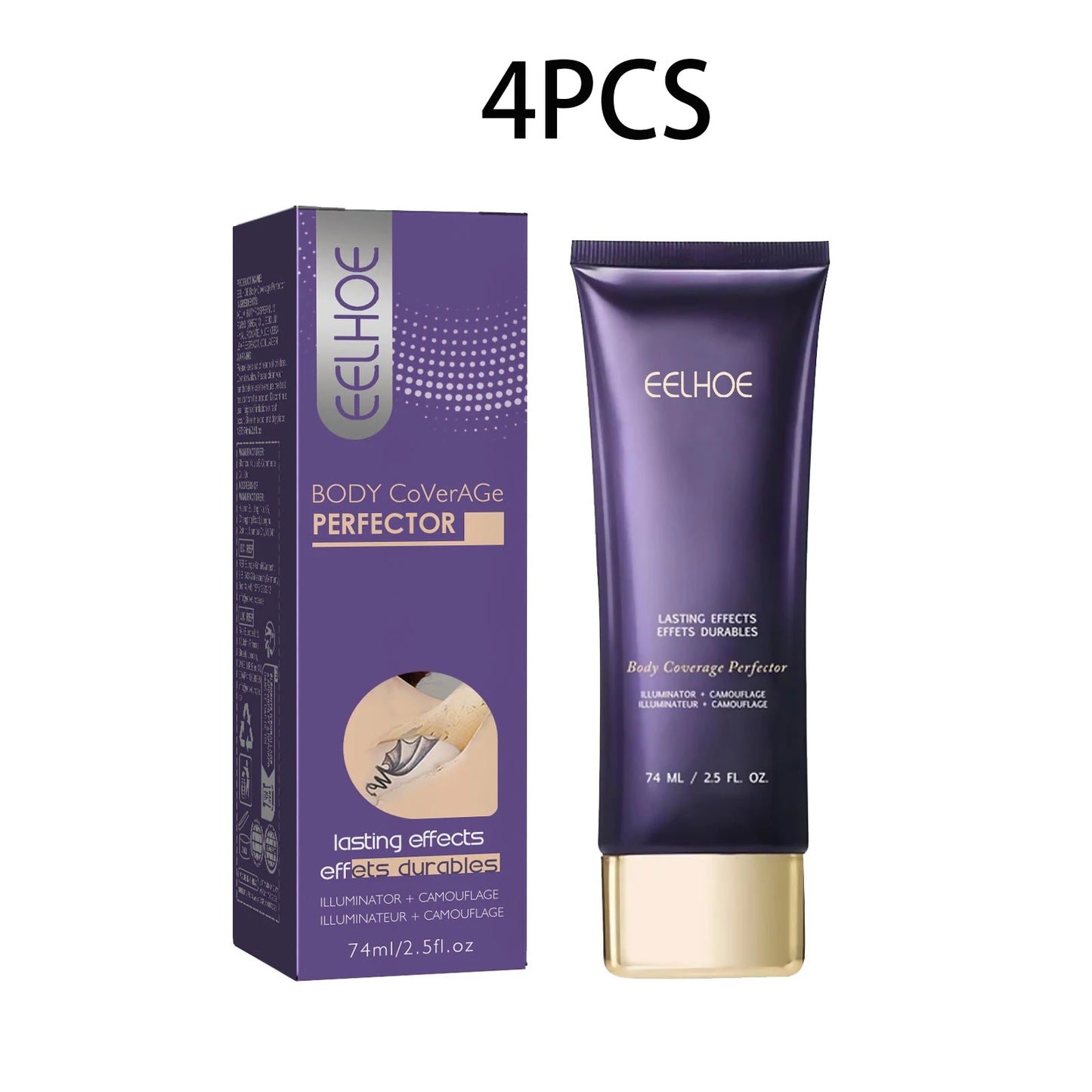 Body Coverage Cream Waterproof Lasting Cover Acne Spots Dark Circles Moisturizing Natural Face Cosmetics Perfector Body Makeup