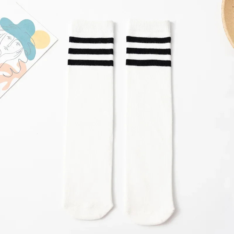 Knee High Unisex Kids Socks For School Uniforms Everyday