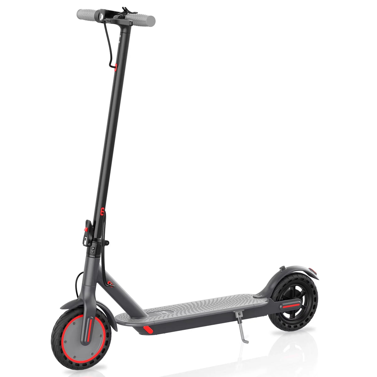 2026 New 36V 7.8AH Electric Scooter  8.5inch Solid Tire Up to 19MPH Max Speed 350W Brushless Motor Max 21Miles Long Range Foldable Escooter for Adults App Control for Commuter