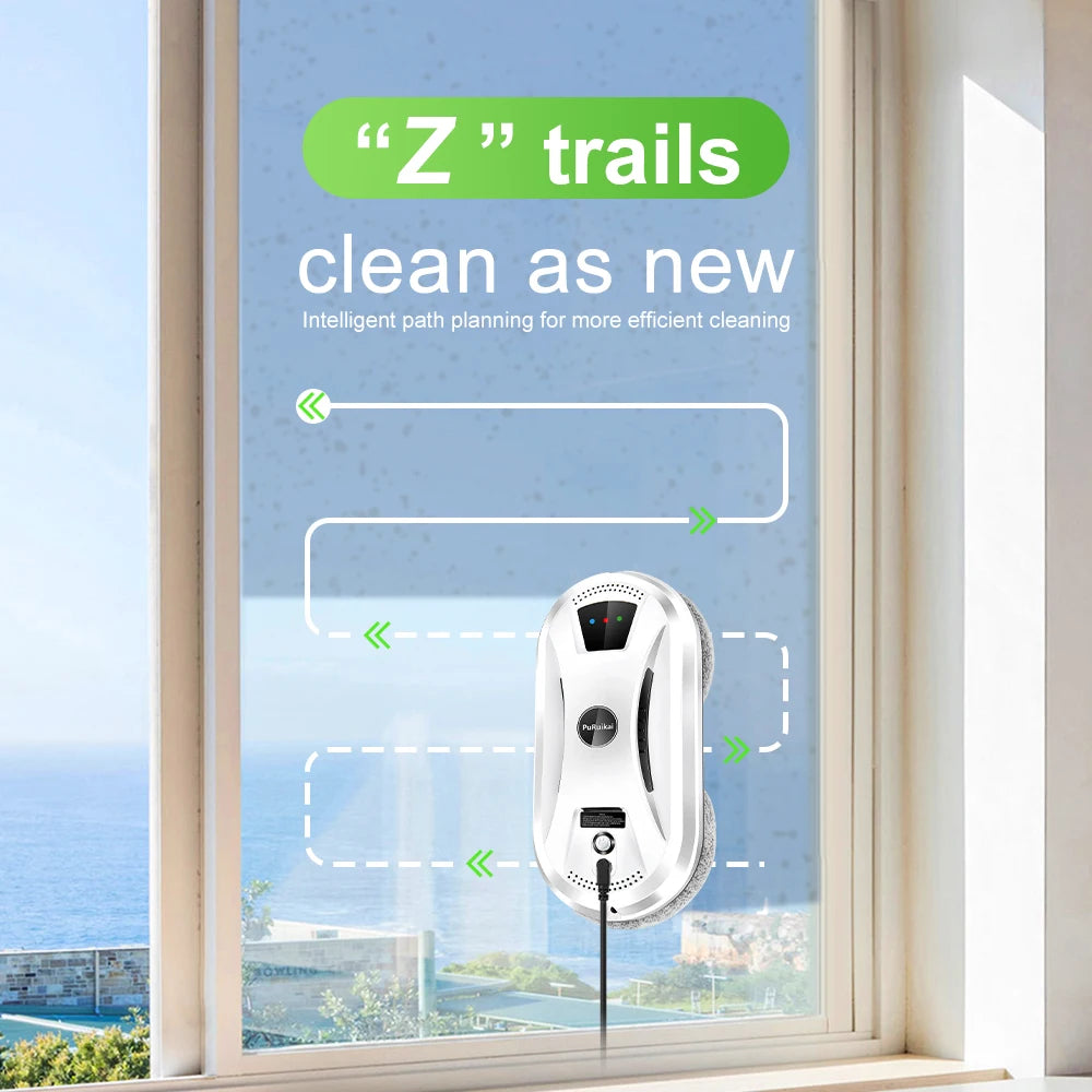 PuRuikai Ultra Thin Window Cleaning Robot For Glass Surfaces