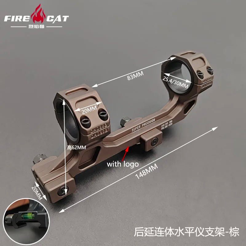 Rifle Scope Cantilever Mount Rings for AR15 Picatinny Rail