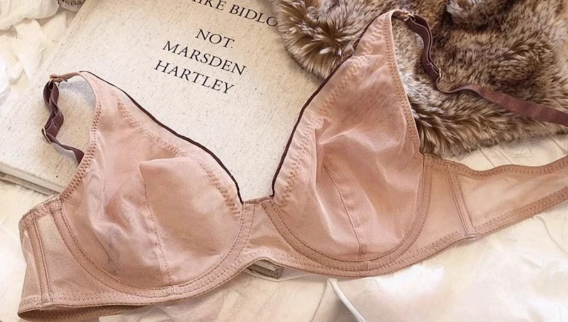 Moyiusu Minimiser Underwire Bra Set With Mesh Lace
