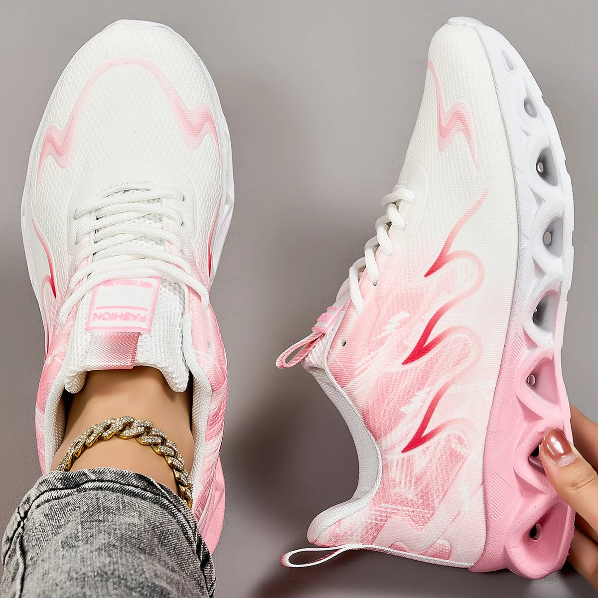 Volarpisada Womens Orthopedic Running Shoes Lightweight Walking Sneakers